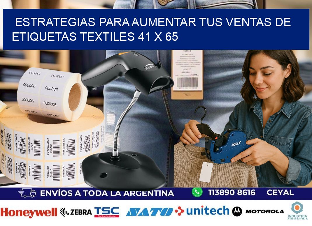 Estrategias para Aumentar tus Ventas de Etiquetas Textiles 41 x 65