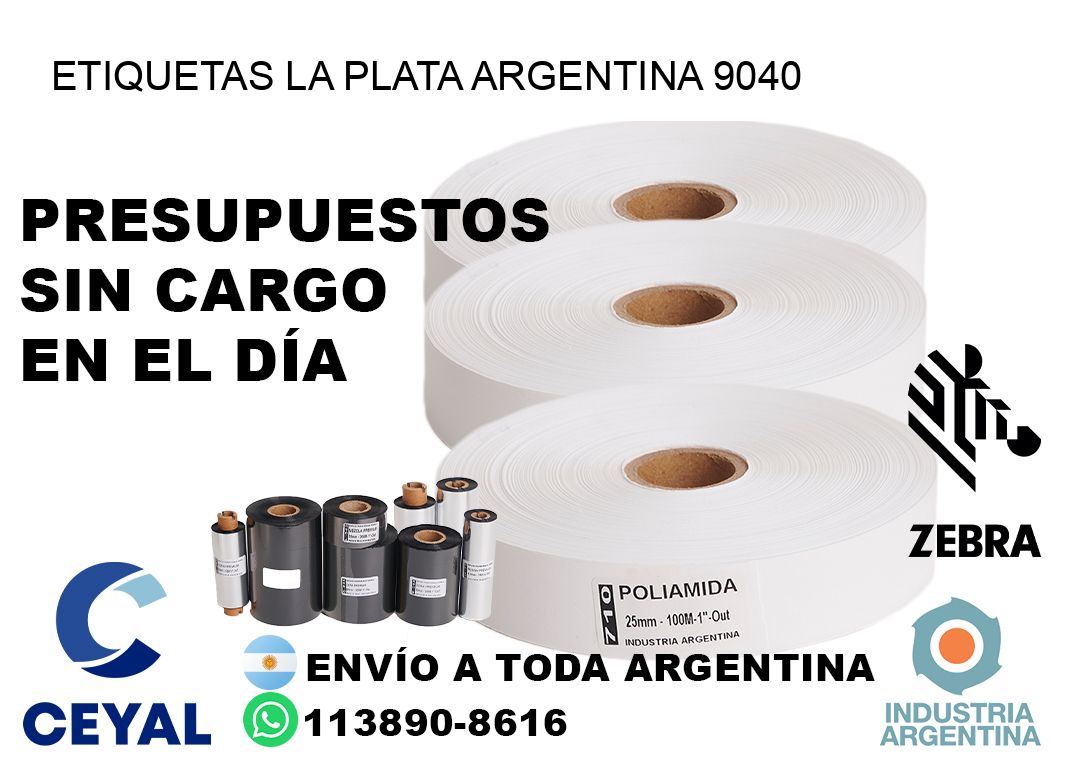 Etiquetas La Plata Argentina 9040