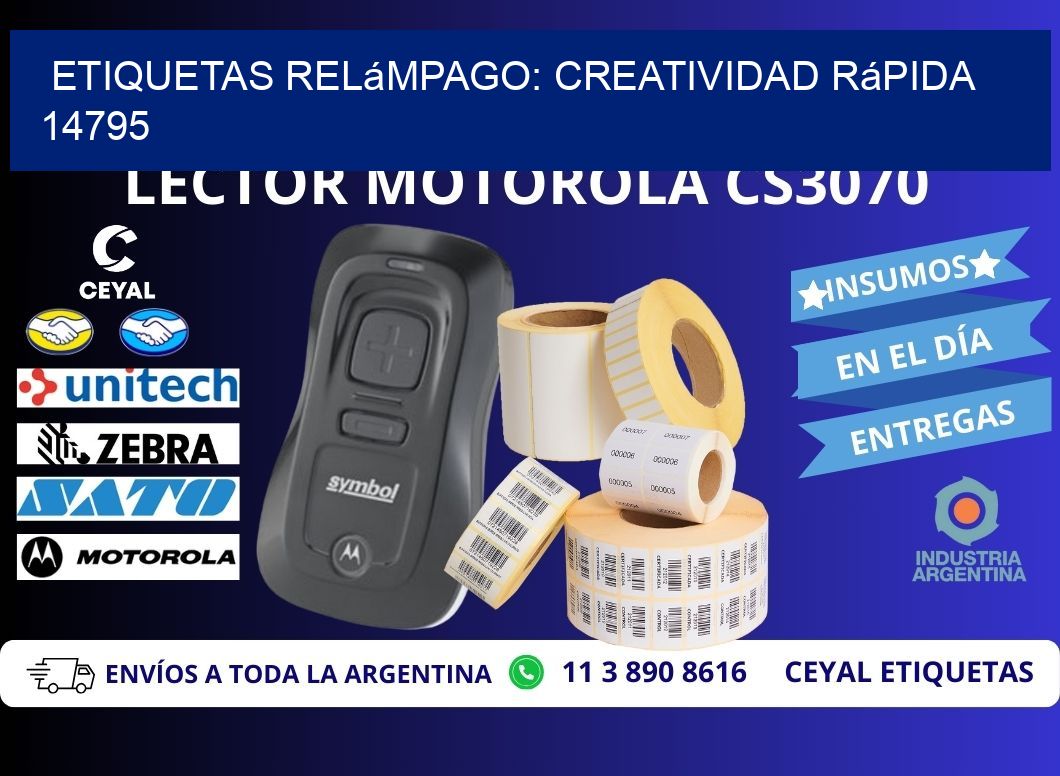 Etiquetas Relámpago: Creatividad Rápida 14795