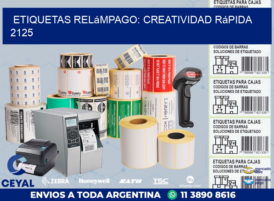 Etiquetas Relámpago: Creatividad Rápida 2125