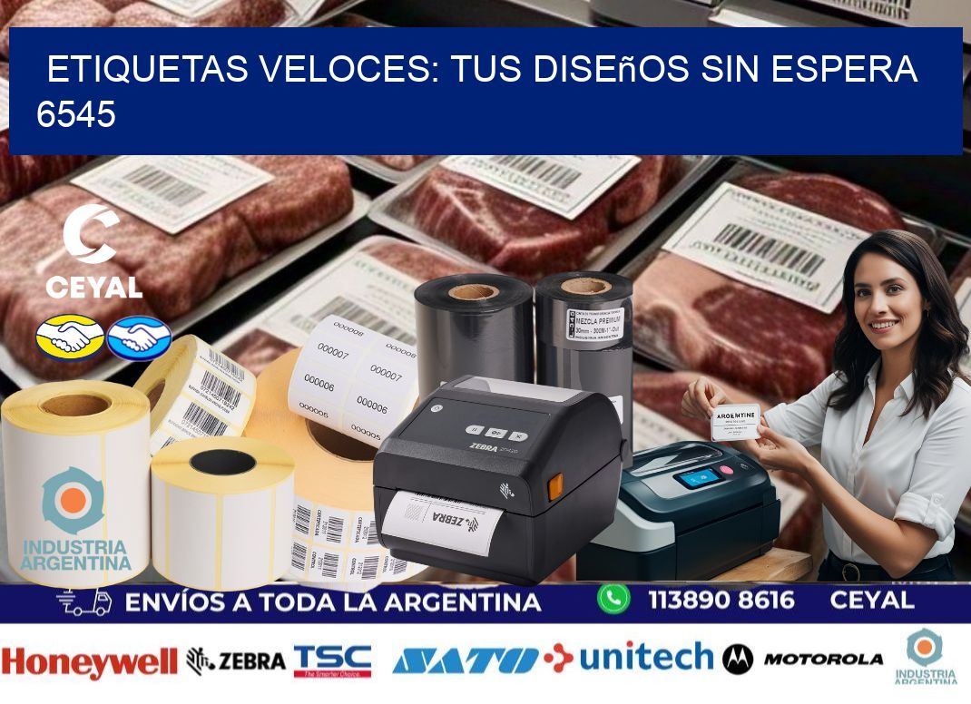 Etiquetas Veloces: Tus Diseños sin Espera 6545