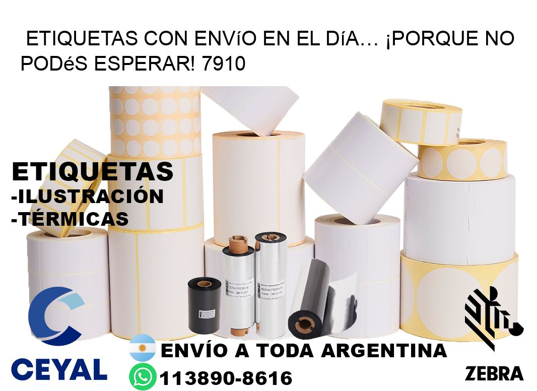 Etiquetas con Envío en el Día… ¡Porque No Podés Esperar! 7910
