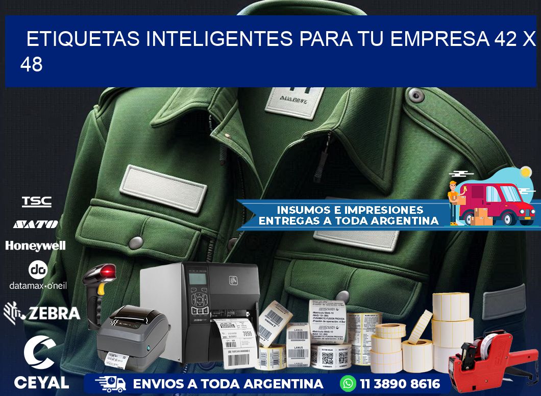 Etiquetas inteligentes para tu empresa 42 x 48