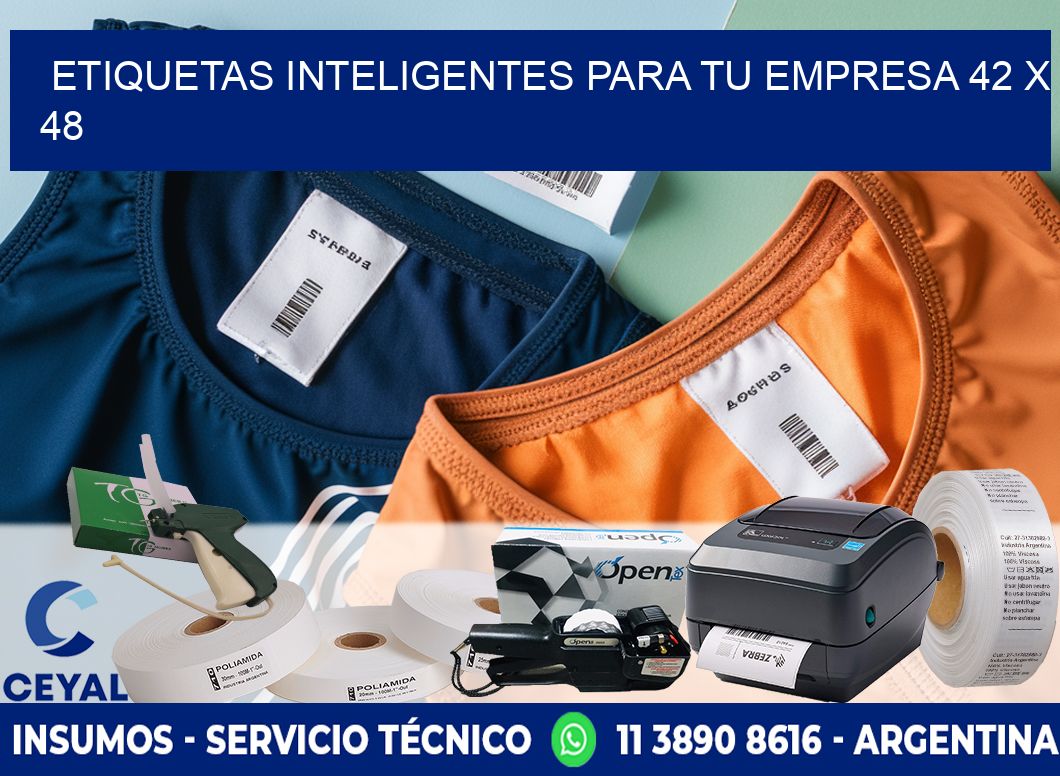 Etiquetas inteligentes para tu empresa 42 x 48