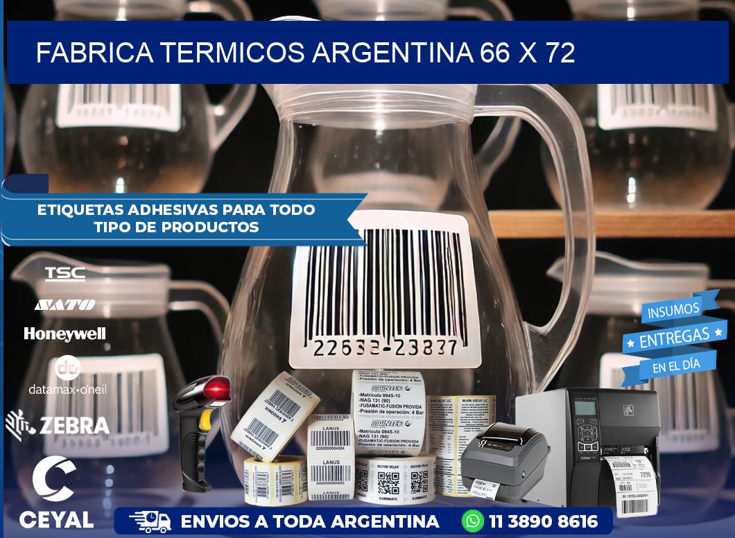 Fabrica TERMICOS ARGENTINA 66 x 72