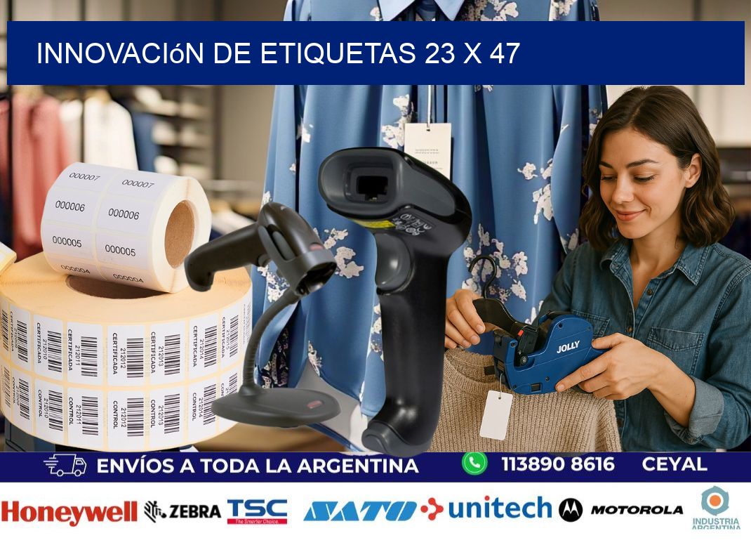 Innovación de etiquetas 23 x 47