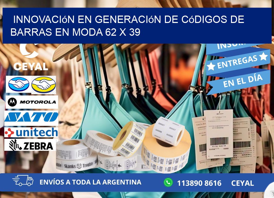 Innovación en Generación de Códigos de Barras en Moda 62 x 39