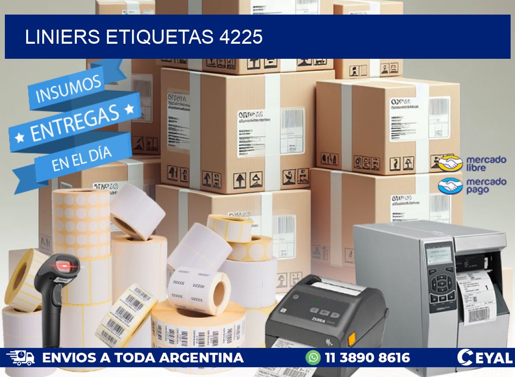 Liniers etiquetas 4225
