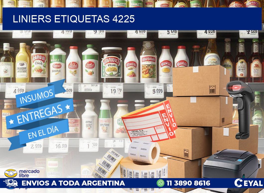 Liniers etiquetas 4225