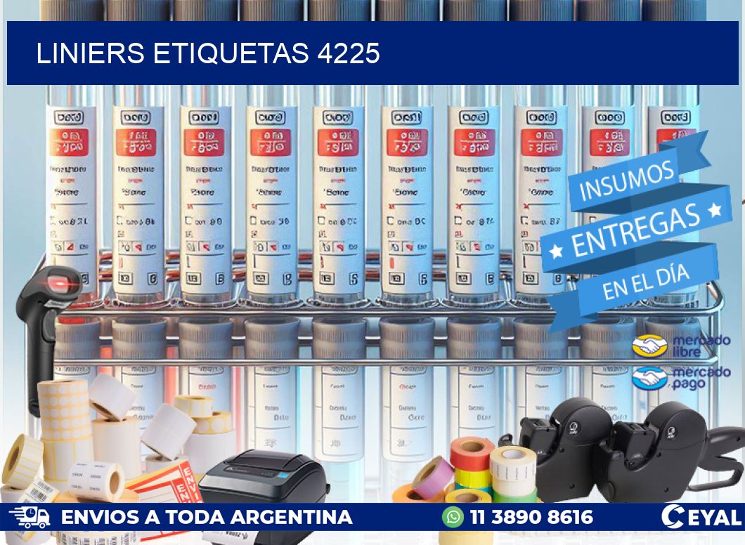 Liniers etiquetas 4225