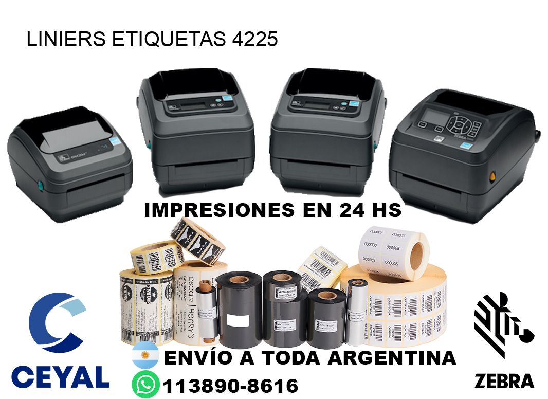 Liniers etiquetas 4225