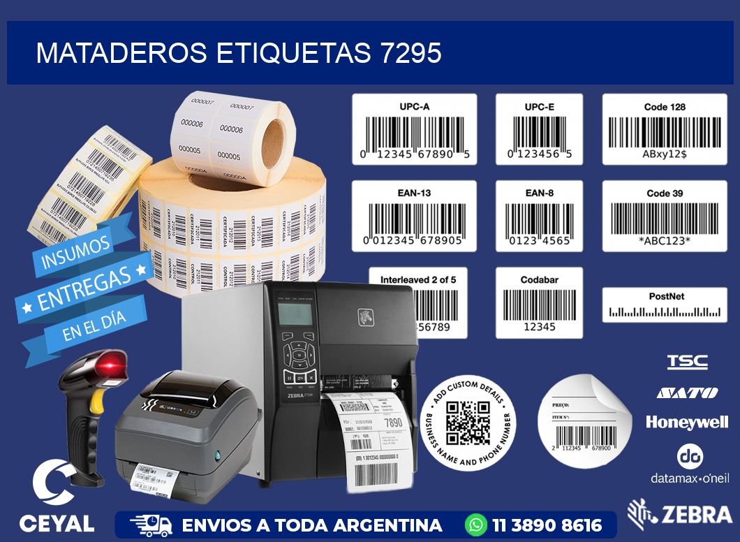 Mataderos etiquetas 7295