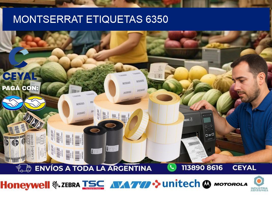 Montserrat etiquetas 6350