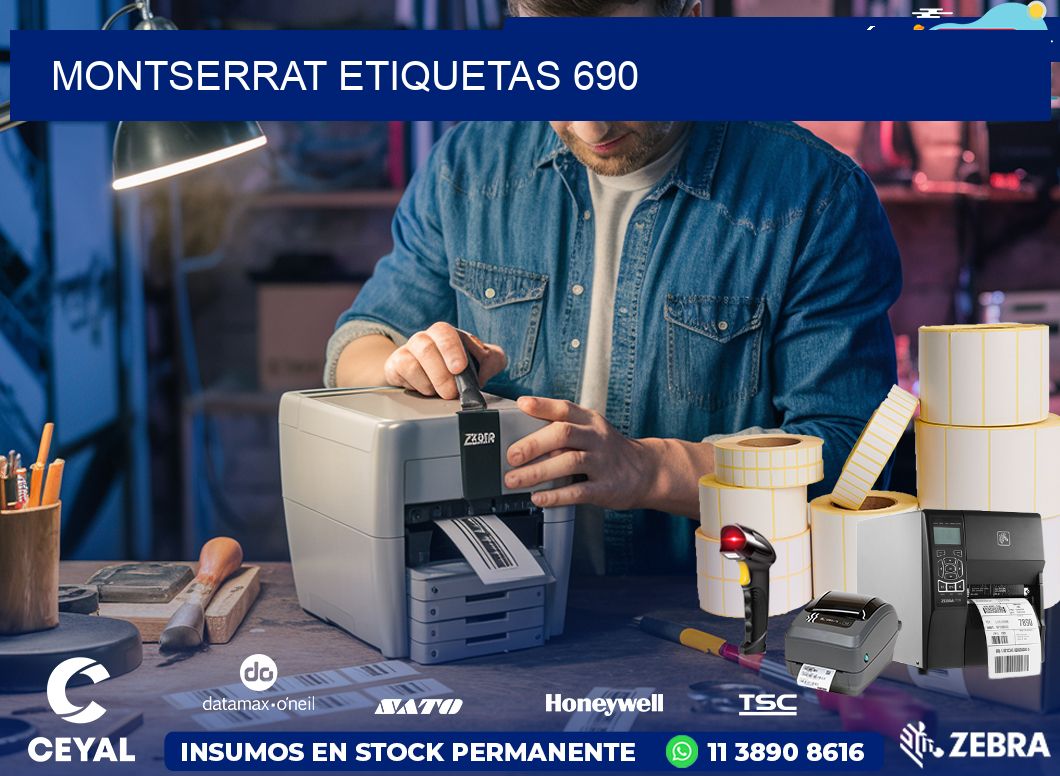 Montserrat etiquetas 690