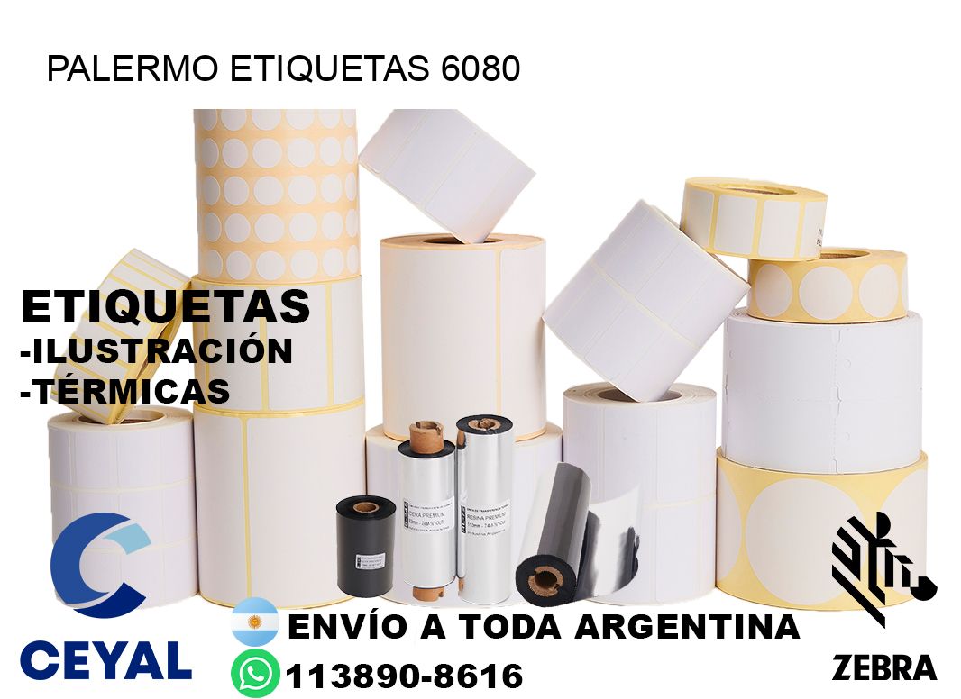 Palermo etiquetas 6080