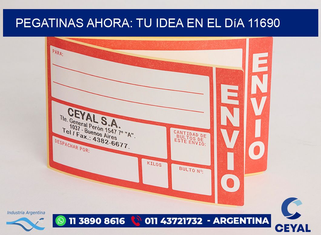Pegatinas Ahora: Tu Idea en el Día 11690