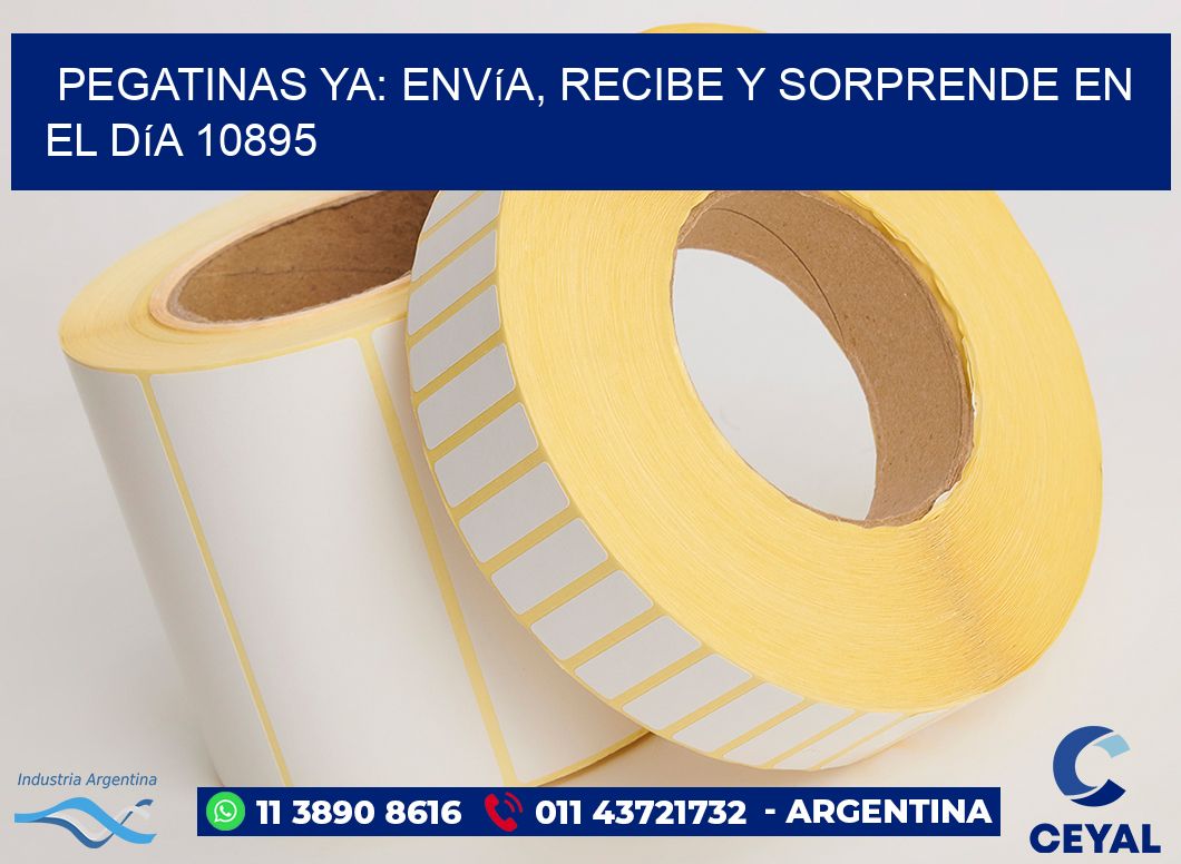 Pegatinas Ya: Envía, Recibe y Sorprende en el Día 10895