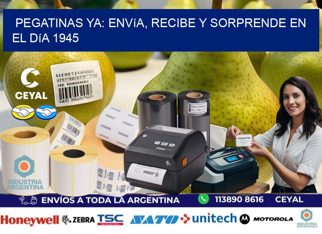 Pegatinas Ya: Envía, Recibe y Sorprende en el Día 1945