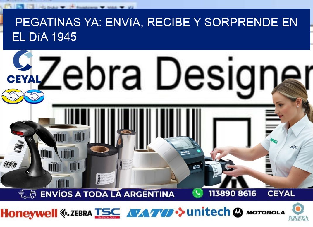 Pegatinas Ya: Envía, Recibe y Sorprende en el Día 1945