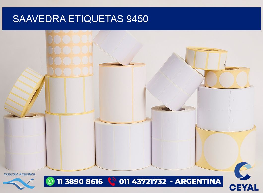 Saavedra etiquetas 9450