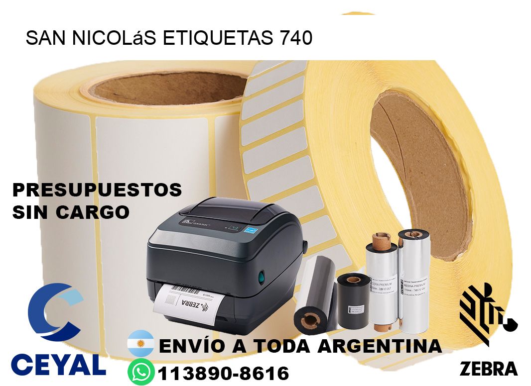 San Nicolás etiquetas 740