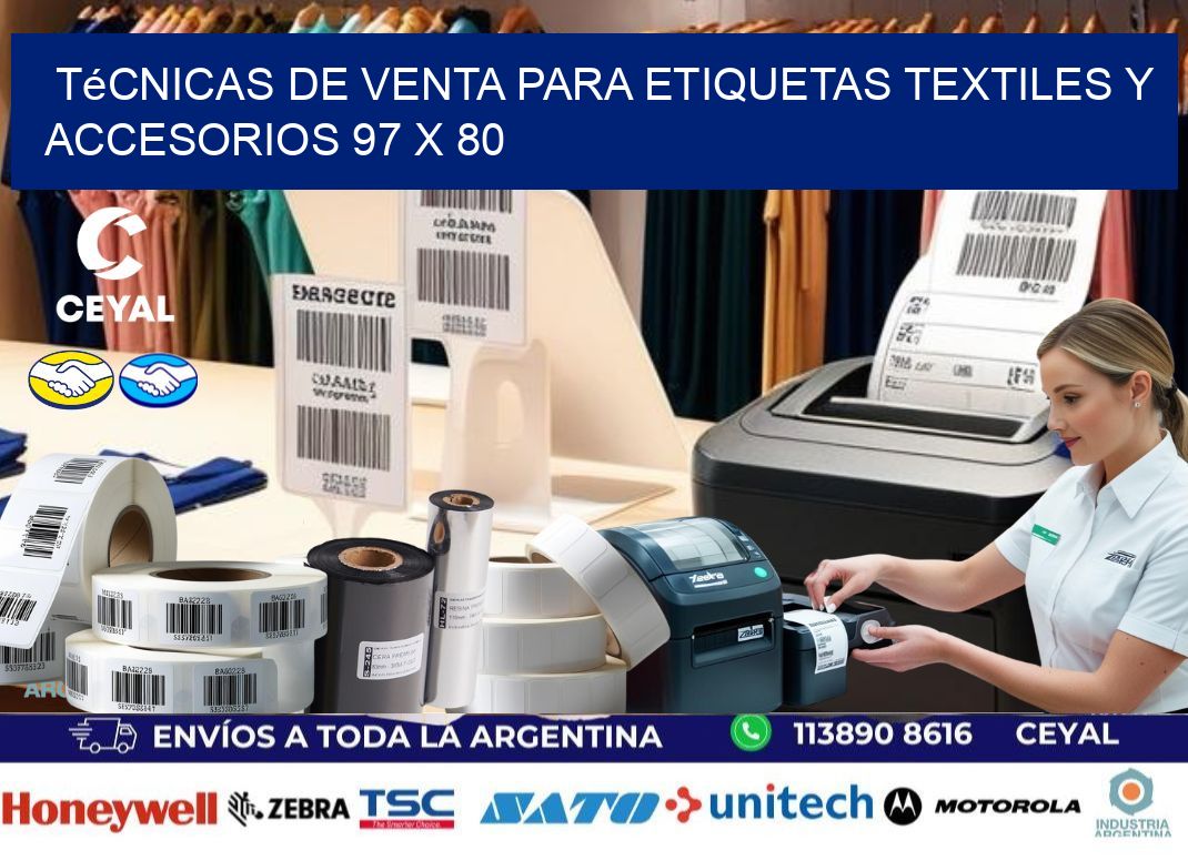 Técnicas de Venta para Etiquetas Textiles y Accesorios 97 x 80