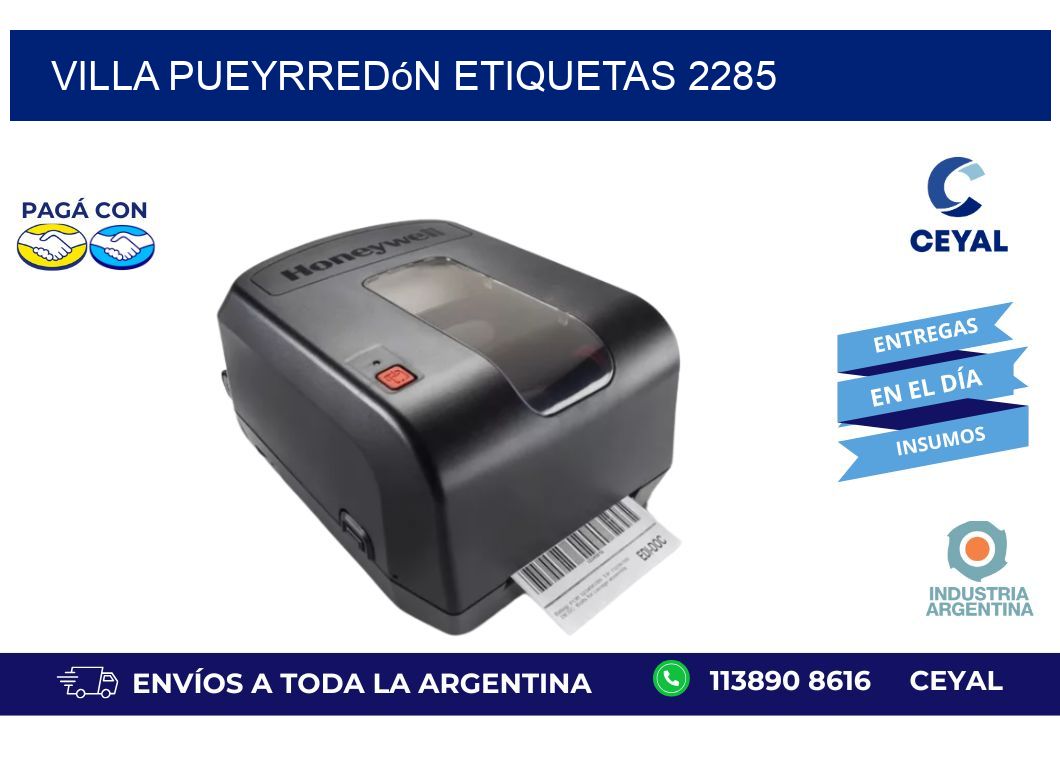 Villa Pueyrredón etiquetas 2285