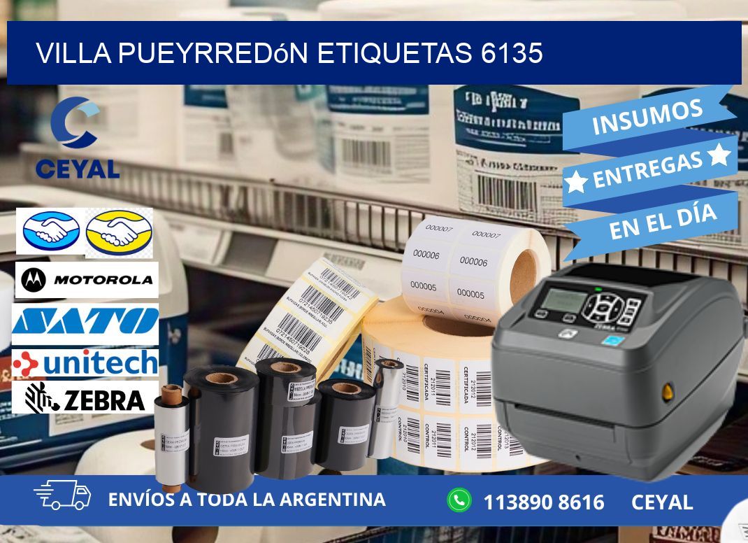 Villa Pueyrredón etiquetas 6135