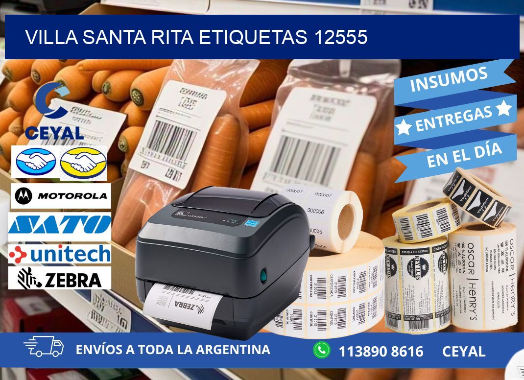 Villa Santa Rita etiquetas 12555