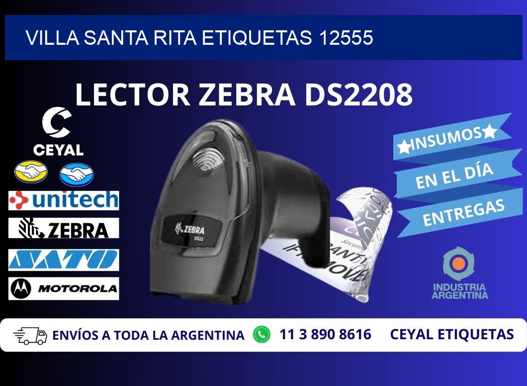 Villa Santa Rita etiquetas 12555