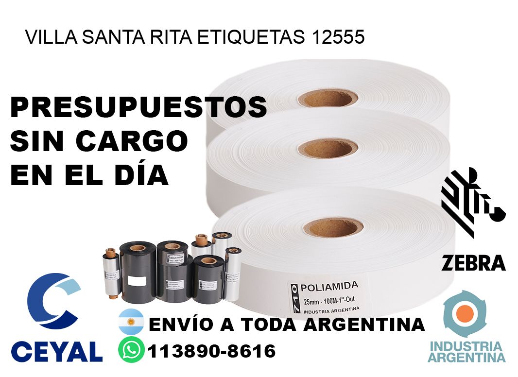 Villa Santa Rita etiquetas 12555