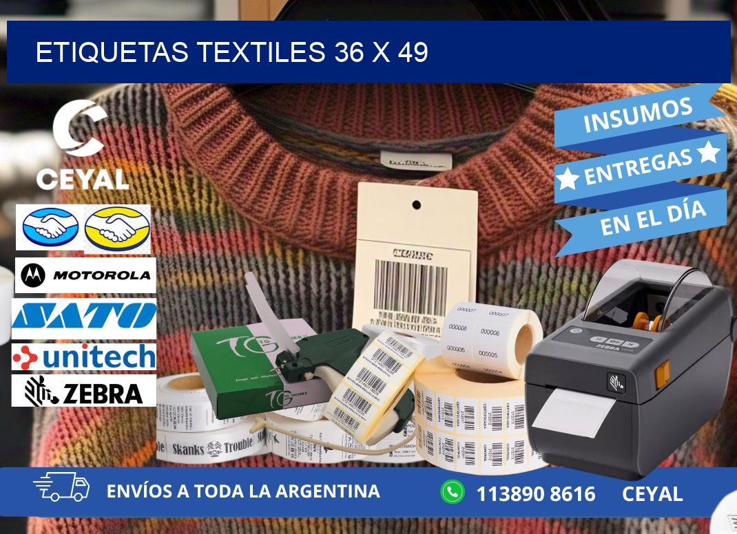 etiquetas textiles 36 x 49