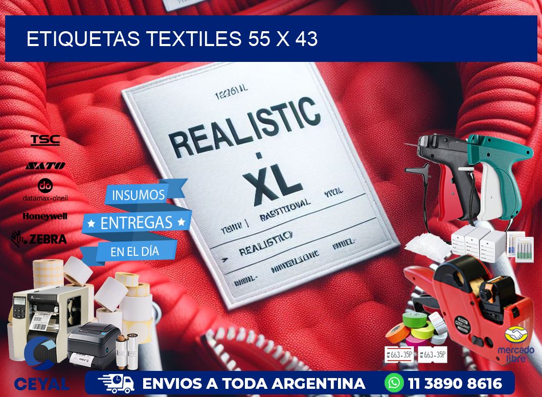 etiquetas textiles 55 x 43