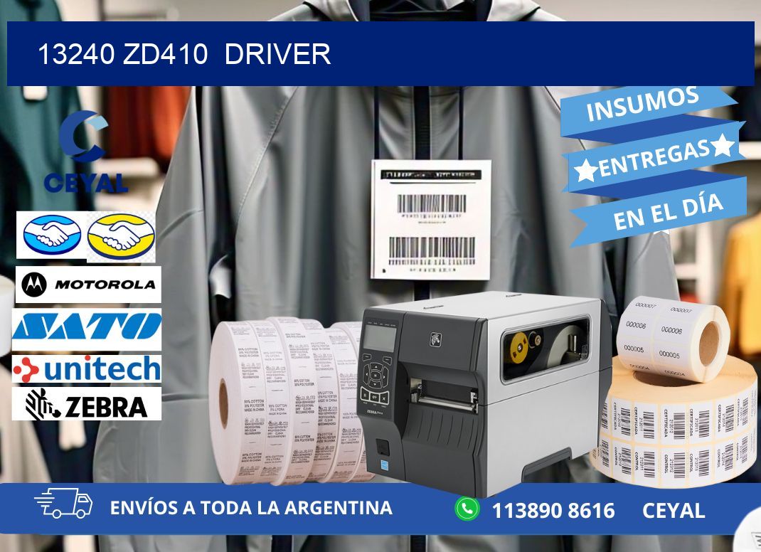 13240 ZD410  driver