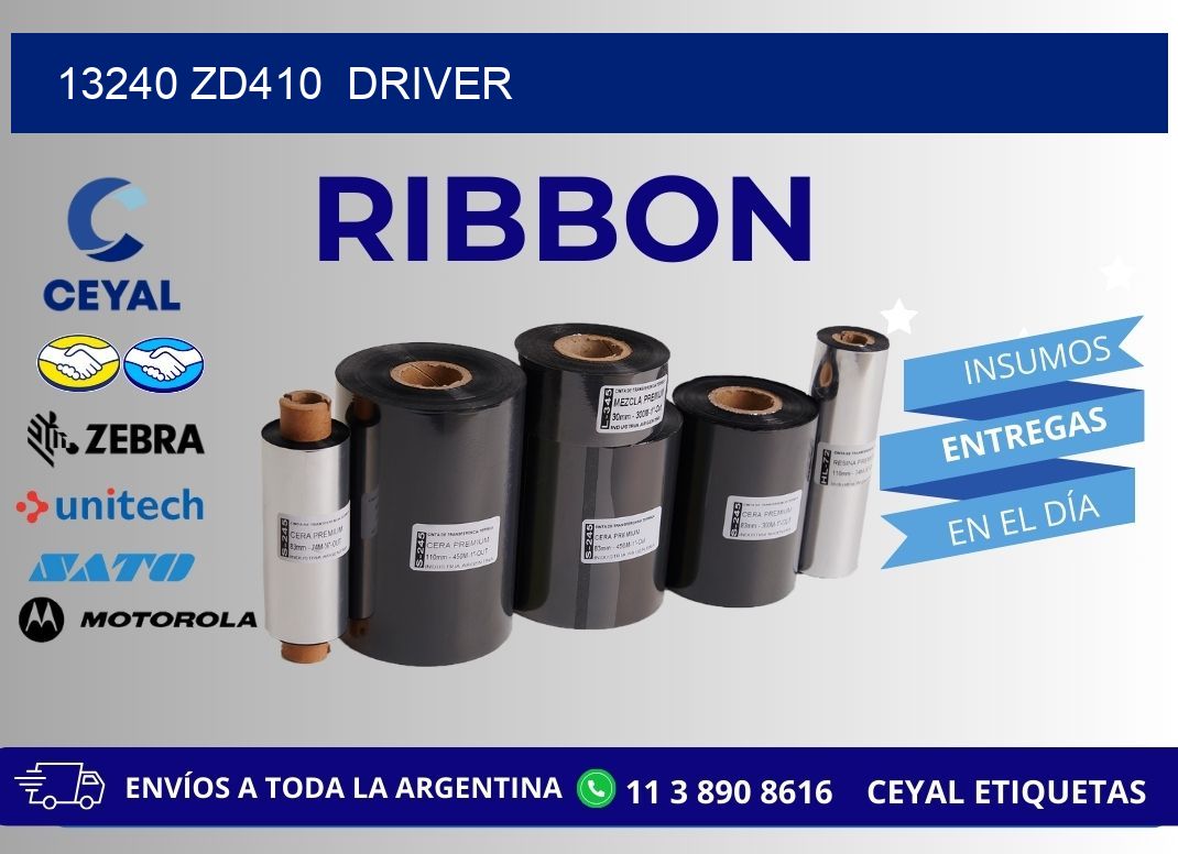 13240 ZD410  driver