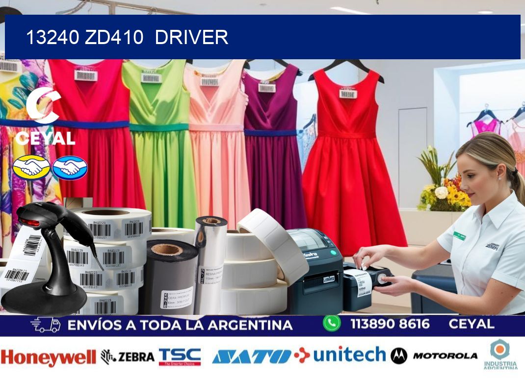 13240 ZD410  driver