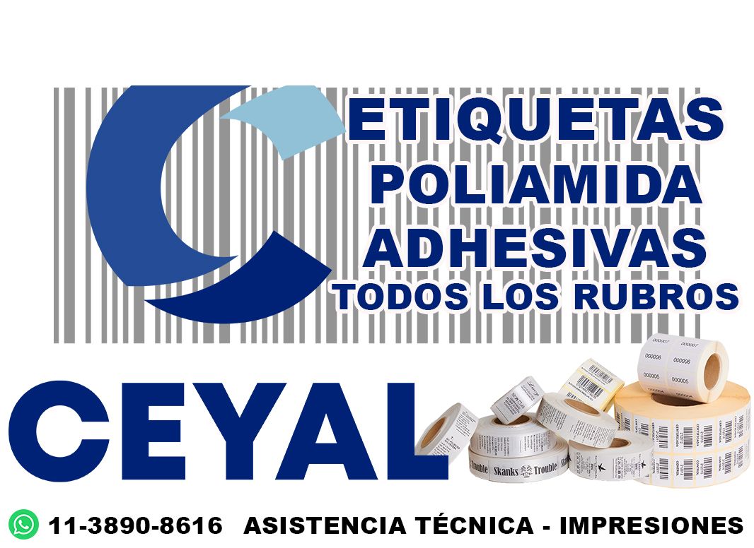 13550 Etiquetas para salsas y condimentos