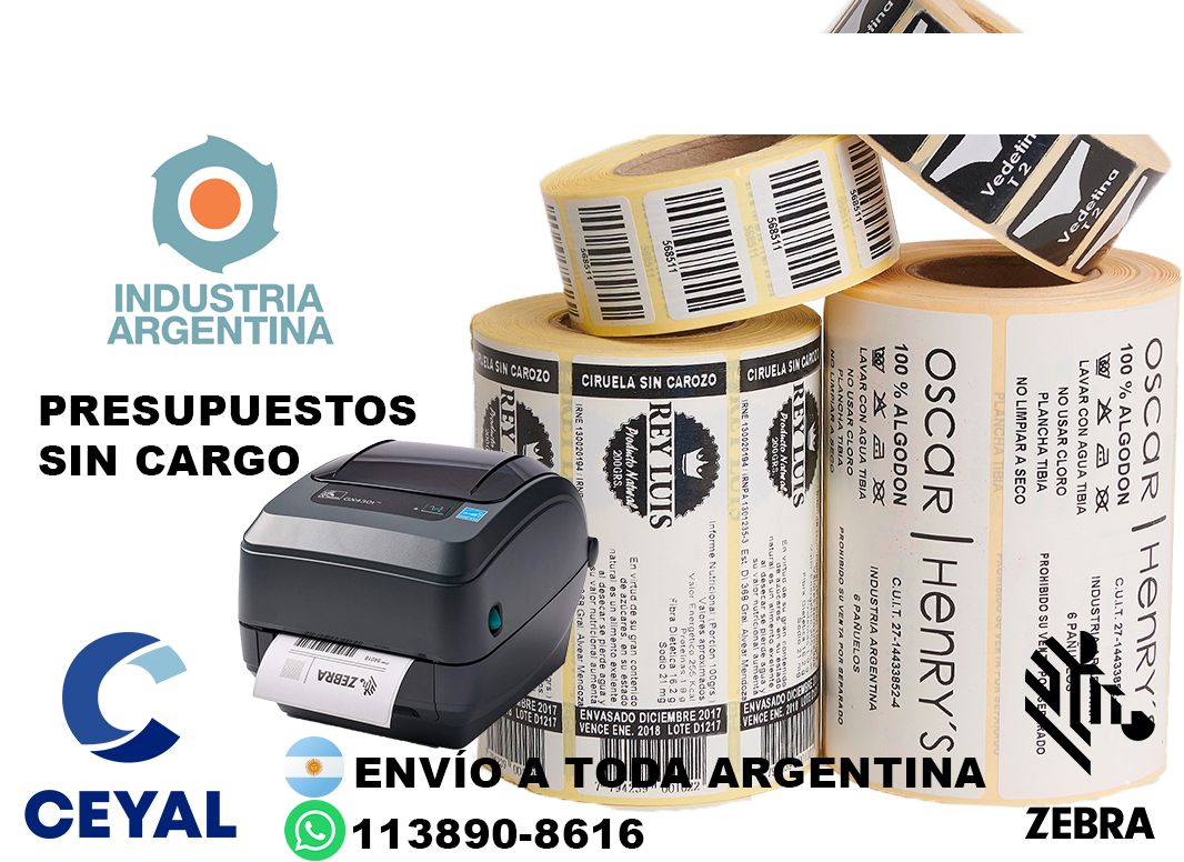 2 cajas de etiquetas 37 x 21