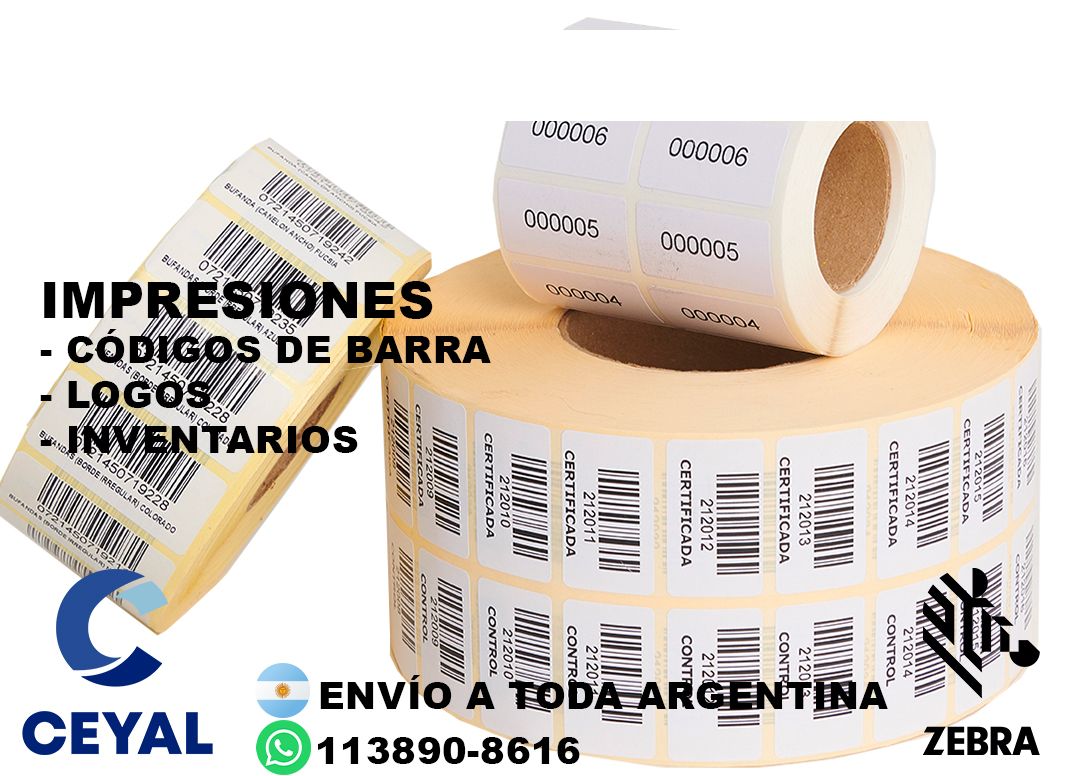 2 cajas de etiquetas 50 x 64