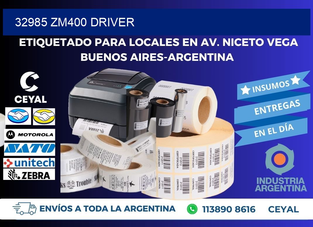 32985 ZM400 driver