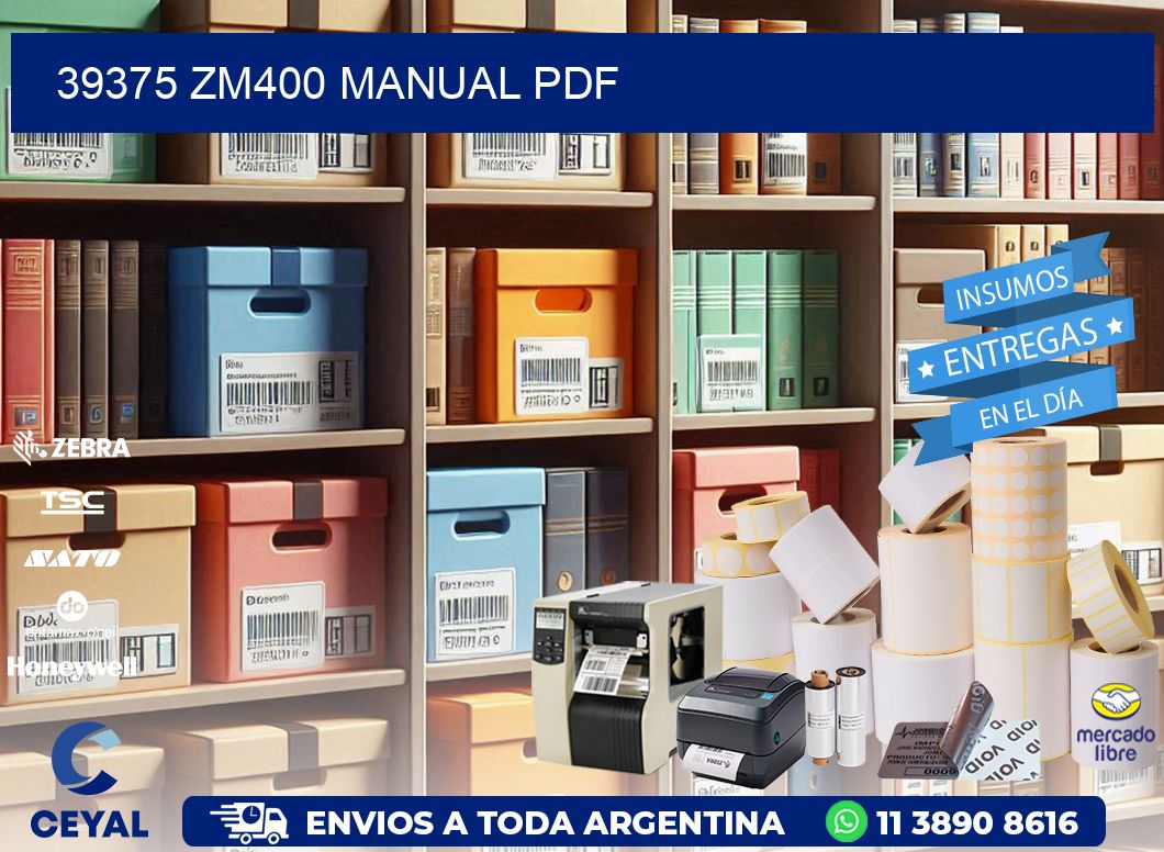 39375 ZM400 manual PDF