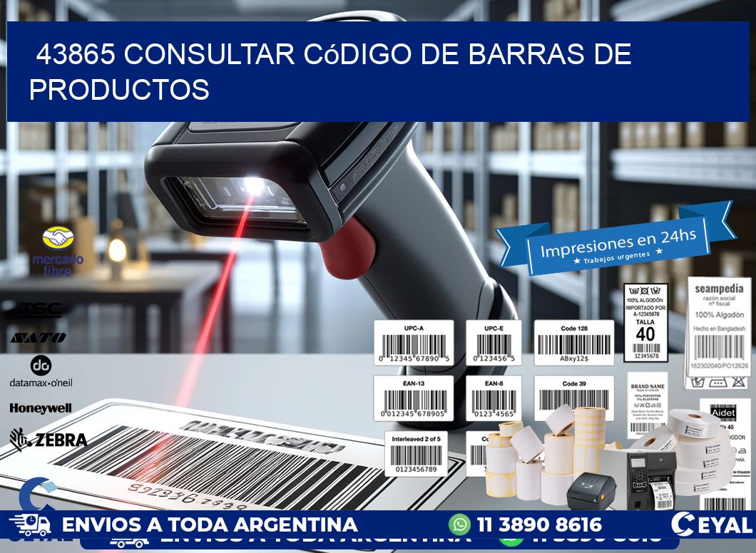 43865 Consultar código de barras de productos
