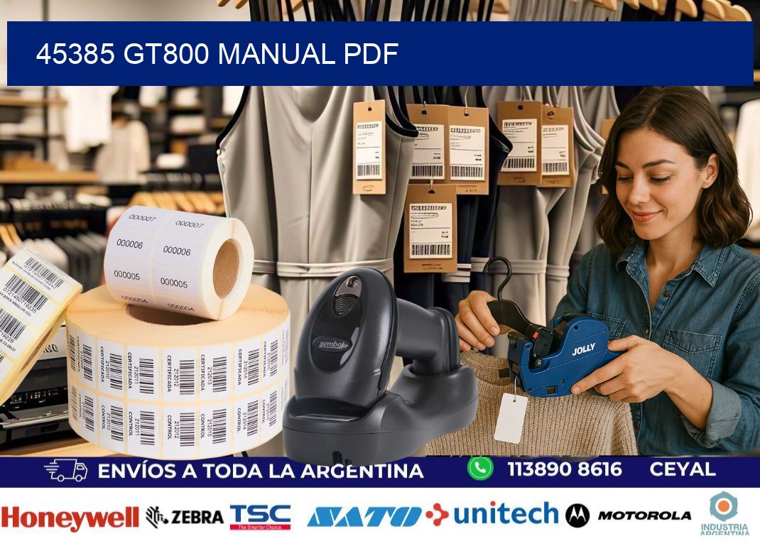 45385 GT800 manual PDF