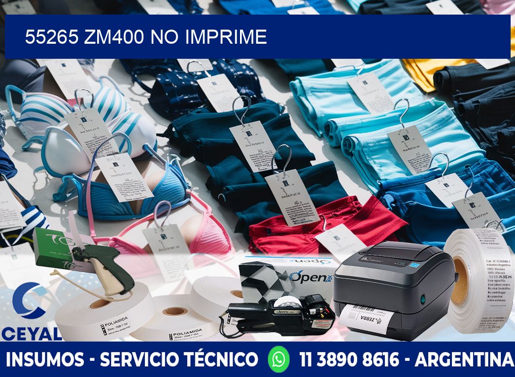 55265 ZM400 no imprime