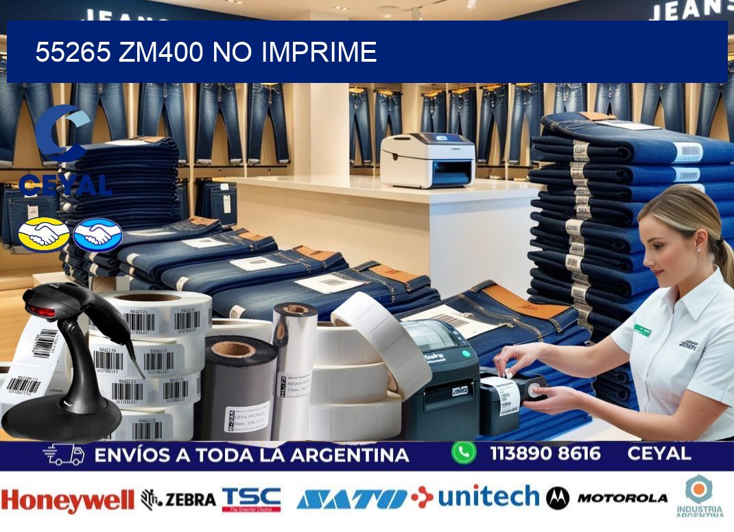 55265 ZM400 no imprime
