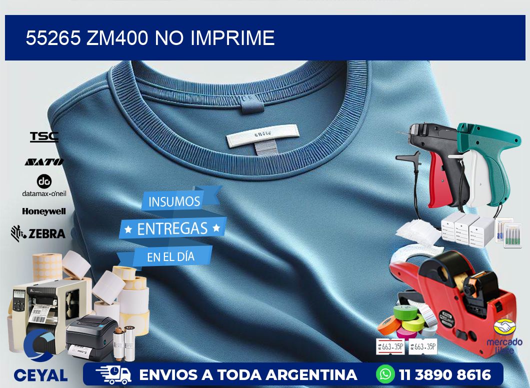 55265 ZM400 no imprime