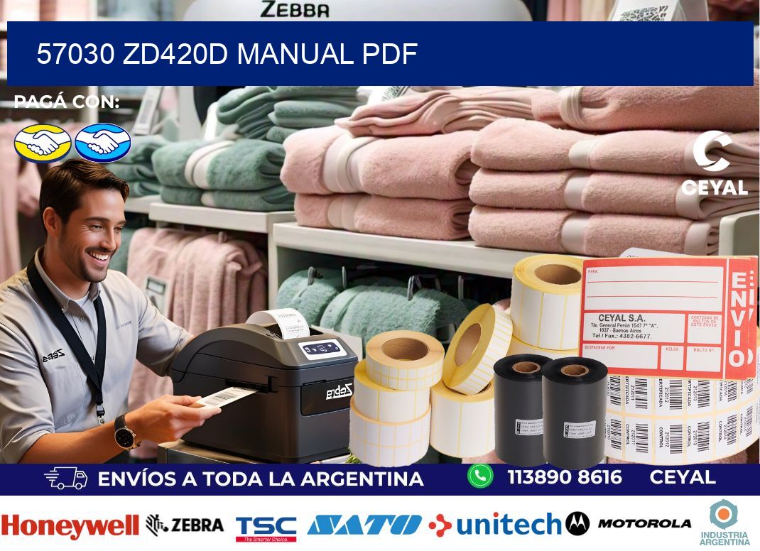 57030 ZD420d manual PDF