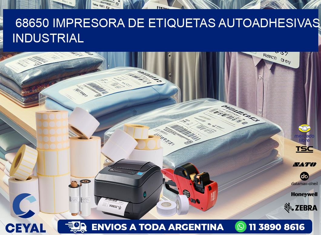 68650 Impresora de etiquetas autoadhesivas industrial