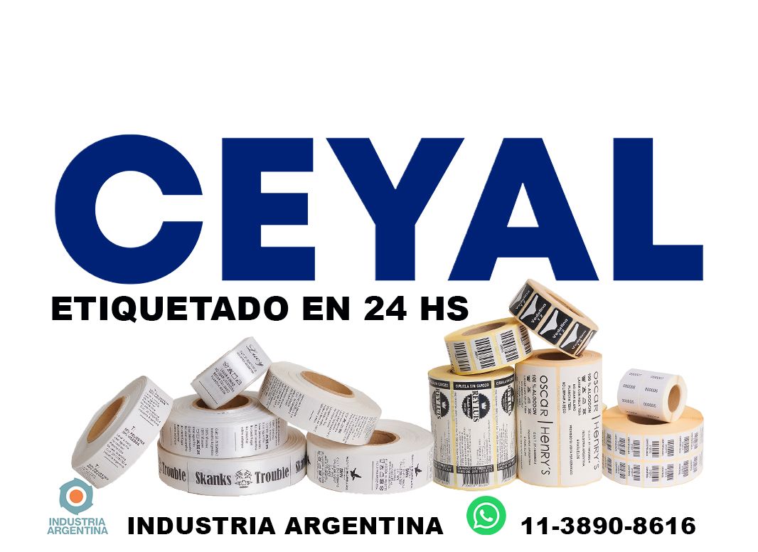 6990 Etiquetas de alta producción