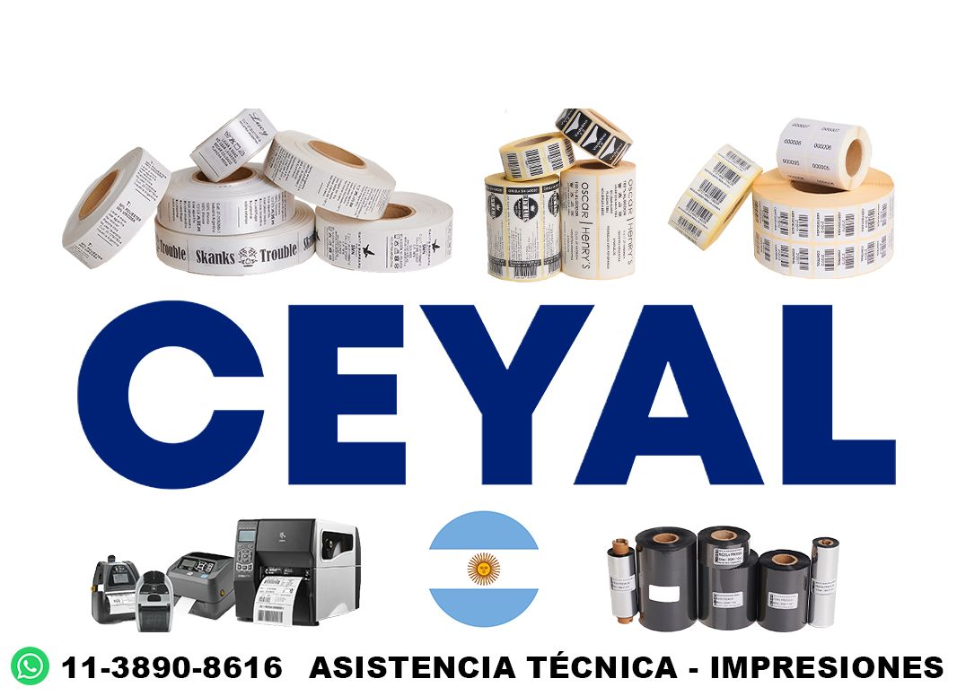 6990 Etiquetas de alta producción